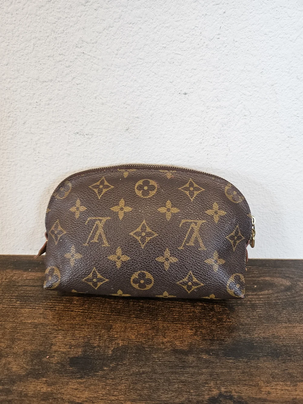 Louis Vuitton Monogram Cosmetic Pouch in Brown